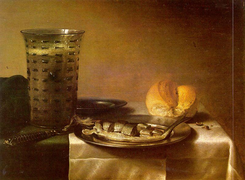 Pieter Claesz Fish Still Life